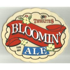 Thwaites Brewery Bloomin' Ale Pump Clip